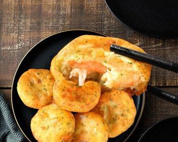 轻松做出美味的时蔬虾饼（健康的蔬食美味配上鲜嫩虾仁）