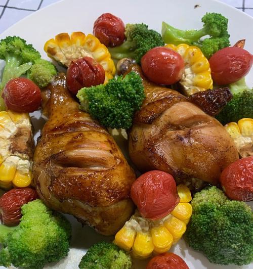 以时蔬烤鸡腿肉，味蕾与健康的完美结合（健康又美味的烤鸡腿肉）