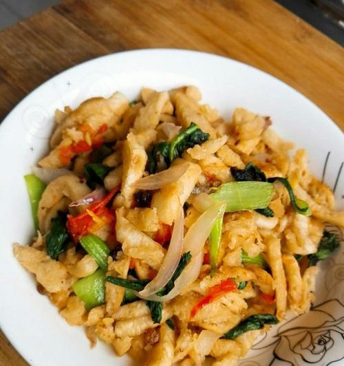 美食必备——时蔬炒饼（健康美味）