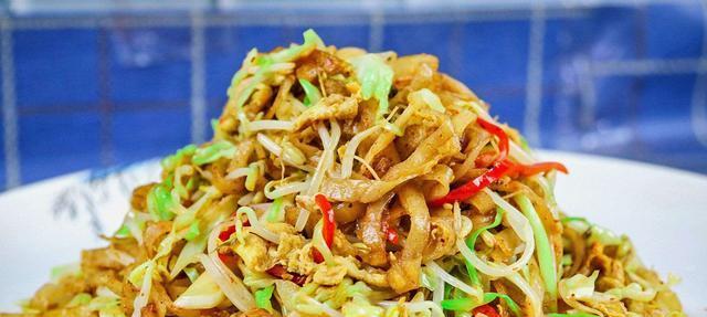 美食必备——时蔬炒饼（健康美味）
