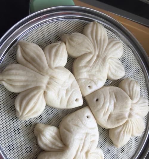 盛开的菊花馒头的制作方法（DIY健康营养馒头）