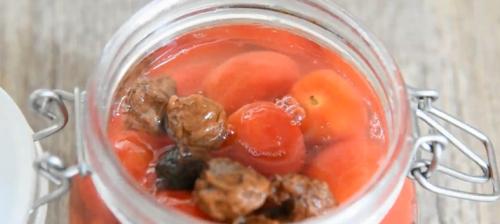 以圣女果为主材料的话梅糖水制作方法（健康美味）