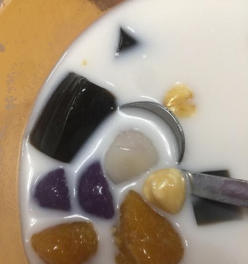 手工制作三色芋圆（色香味俱佳）
