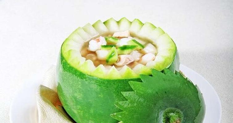 三色肉丸冬瓜汤的做法（营养丰富）