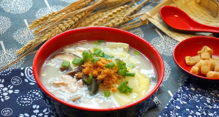 美味三色丁肉末粥的制作方法（做粥也可以这样有营养又好吃）