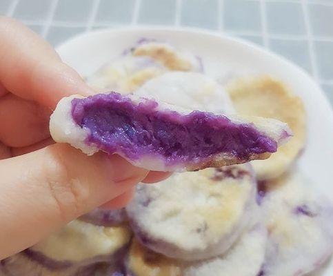 手工制作美味乳香芋泥饼（家庭做法大公开）