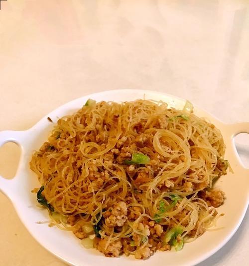 肉燥烧豆仁，鲜香美味的佳肴（用最简单的方法）