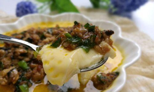 美味又营养的肉馅蒸蛋（做法简单）