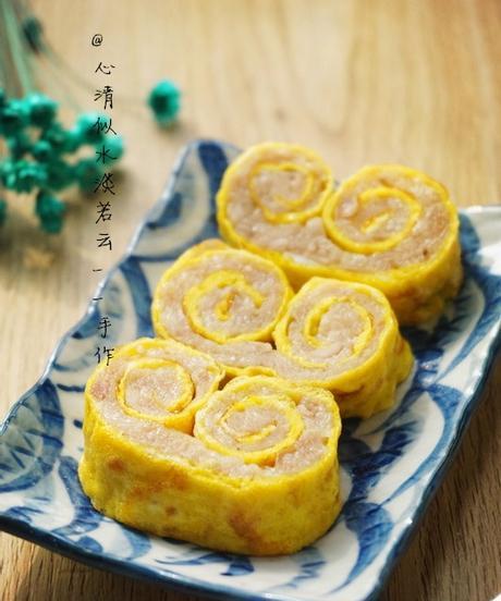 让味蕾欢喜的肉馅鸡蛋卷（简单易学）
