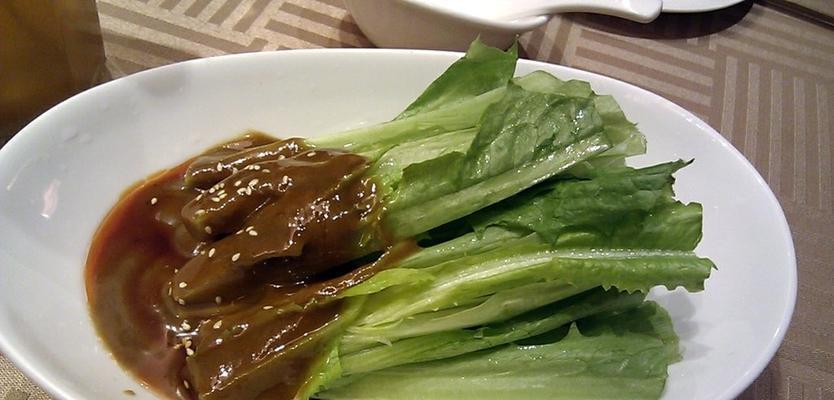 肉未麻酱油麦菜的家常做法（健康美味）