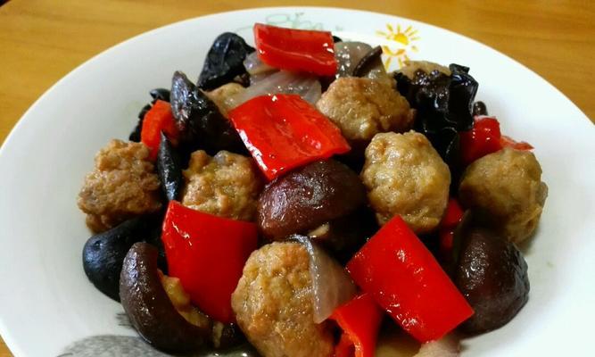 手工肉丸仔的制作方法（家庭美食）
