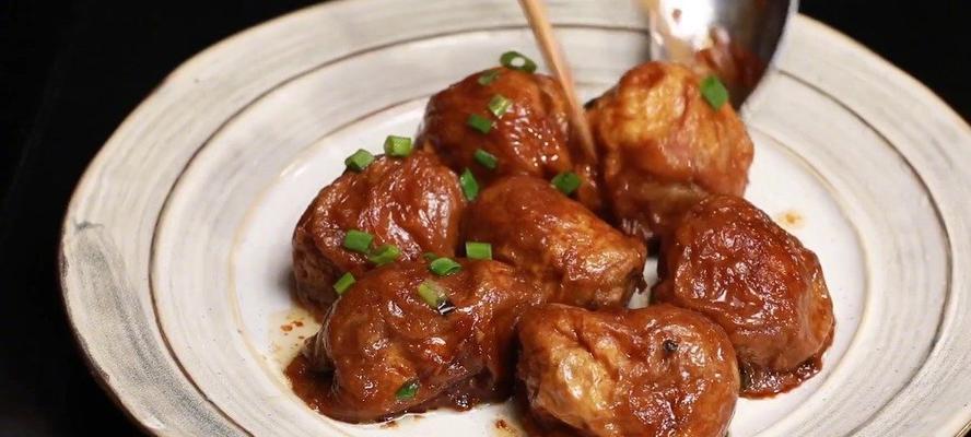 油面筋塞肉，上海美食的经典代表（油香四溢）