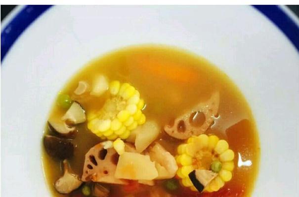 健康美味，素汤香菇板栗素汤的制作方法（以素食为主的健康生活）