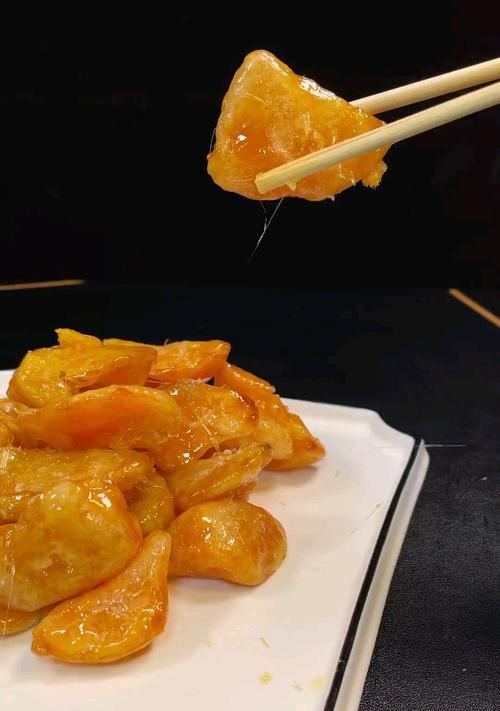 手把手教你做美味的以油拔丝地瓜（家常菜系列之以油拔丝地瓜）