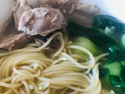 喝了这碗鸭汤面，让你体味无限的暖意（家常味道）