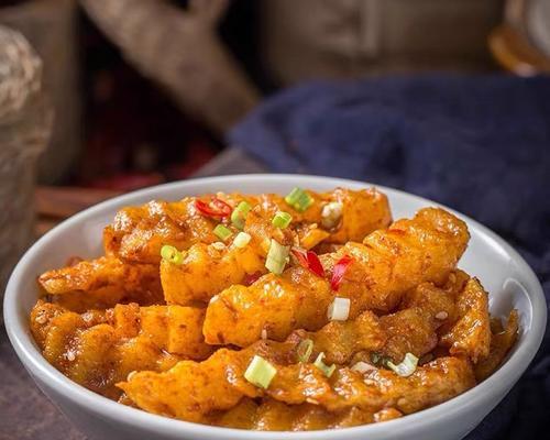 狼牙土豆片，辣中带香的美味佳肴（以香辣狼牙土豆片的做法为主题）