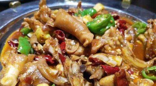香辣酱羊蹄的制作方法（一份美味香辣酱）