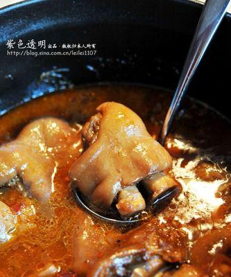 家常美食香辣脆皮猪蹄（香辣口感不可错过）