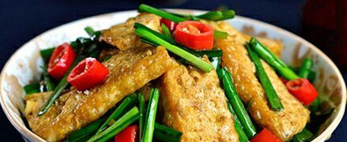 轻松懒人美食-香烤豆腐植物肉（快速制作）