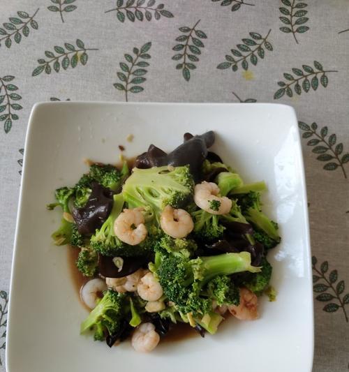 虾仁木耳蔬菜饼的做法（健康美味）