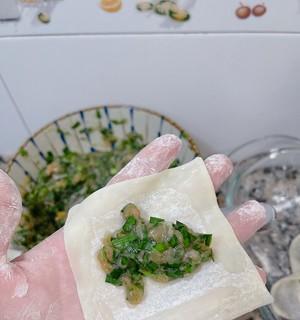 美味又健康，教你做虾仁韭黄馄饨（家常小馄饨）