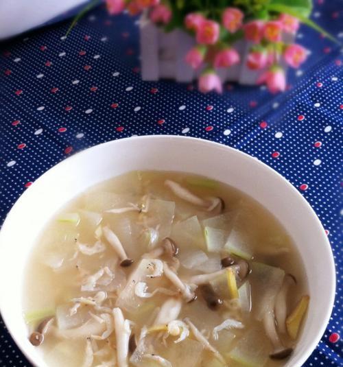 虾皮粉丝冬瓜汤的做法（用冬瓜清热解毒）