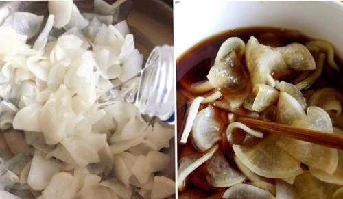 美味糖醋鲜菇萝卜的做法（酸甜可口）