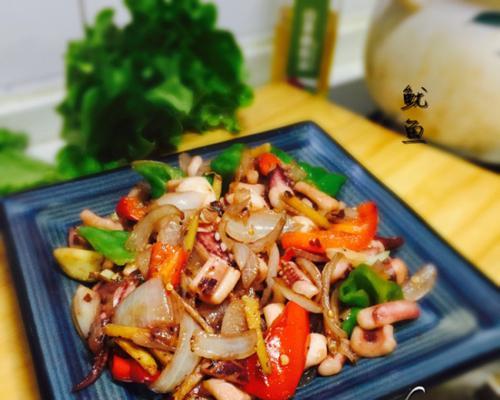 双椒鱿鱼的做法（一道地道的川菜）