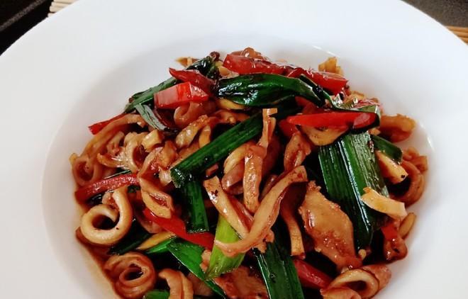 双椒炒猪肚，美味佳肴（家常做法）