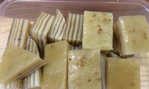 如何制作美味的木薯粉千层糕（从选料到出锅）