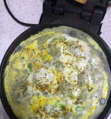 营养美味宝宝版煎饼果子（以蔬果泥为主材）