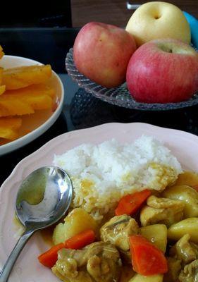 清爽美味的蔬果咖哩锅（一道健康又美味的素食菜品）