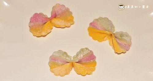 蔬菜汁蝴蝶面的做法（健康美味）