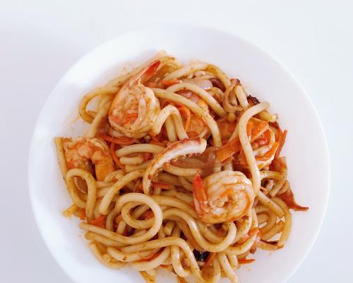 健康营养，美味无比——蔬菜乌冬面的做法（简单易学）