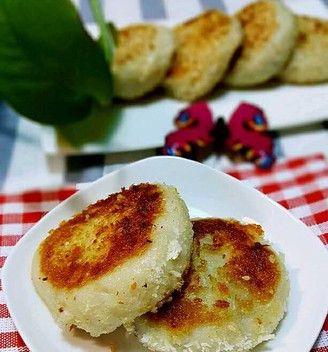 山药糯米饼，美味又营养（传统美食）