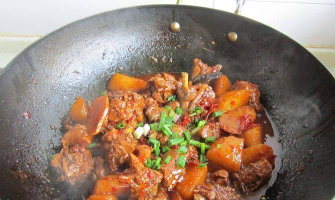 山药闷鸭（家常美味）