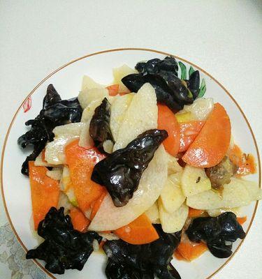 山药炒肉末，营养美味又简单（家常美食）