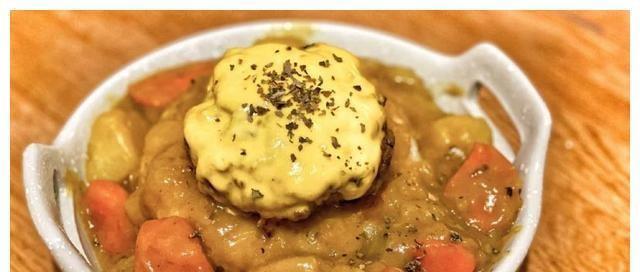 咖喱汉堡饭的制作方法（日式风味）