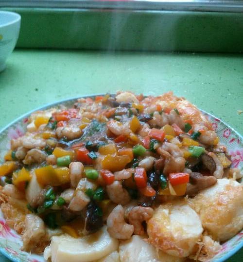 简单易学，口感清爽的日本豆腐假虾球（简单易学）