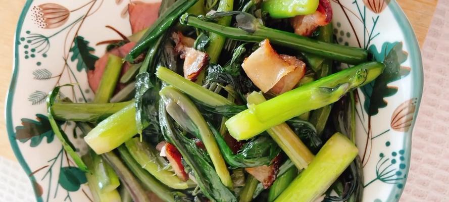 菜苔炒辣肉的做法是什么？如何炒出美味的辣肉？
