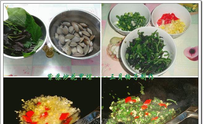 紫苏爆炒花甲怎么做？步骤和技巧有哪些？