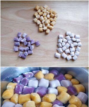 紫薯芋圆的做法是什么？如何在家轻松制作？
