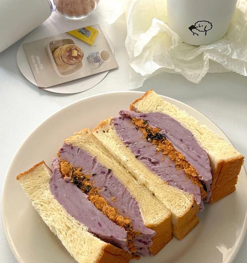 紫薯三明治怎么做？步骤和材料有哪些？