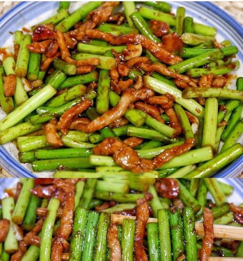 猪肉爆炒蒜薹怎么做？步骤和技巧有哪些？