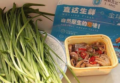 章鱼花炒韭菜怎么做？步骤和技巧是什么？