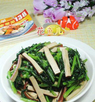 章鱼炒茼蒿怎么做？步骤和技巧有哪些？