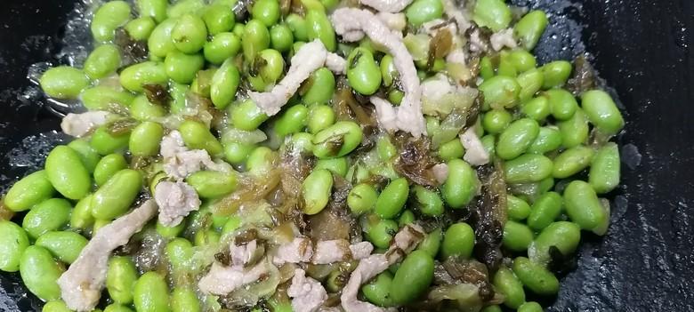 榨菜干子毛豆炒肉丝怎么做？步骤和技巧是什么？