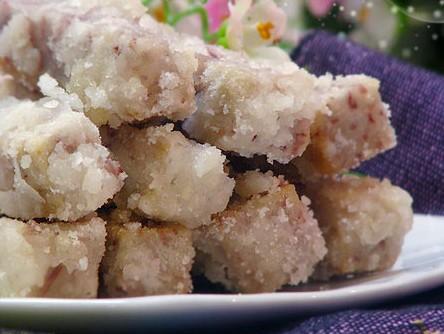 炸芋头的做法有哪些？如何制作出外酥里嫩的炸芋头？