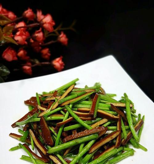 野芦蒿炒香干怎么做？步骤和技巧有哪些？