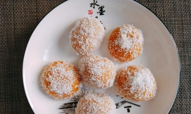 椰香南瓜糯米糍怎么做？步骤和技巧有哪些？